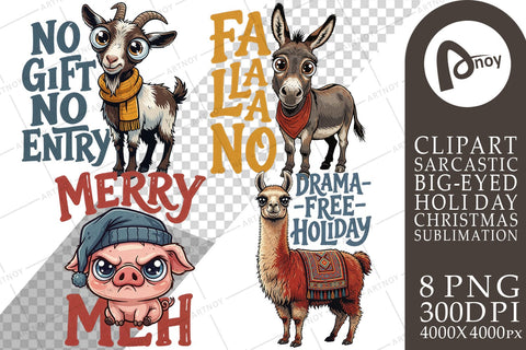 Sublimation Barnyard Sarcastic Holiday Quotes Sublimation artnoy 
