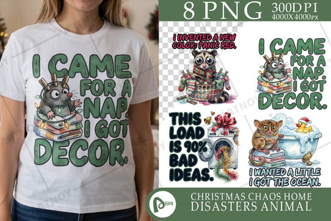 Sublimation Bathroom and Laundry Room Holiday Nightmares Sublimation artnoy 