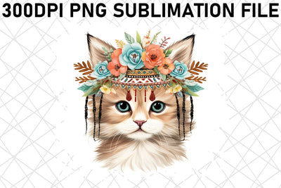 Sublimation Beauty with Boho Watercolor Animals Sublimation afrosvg 
