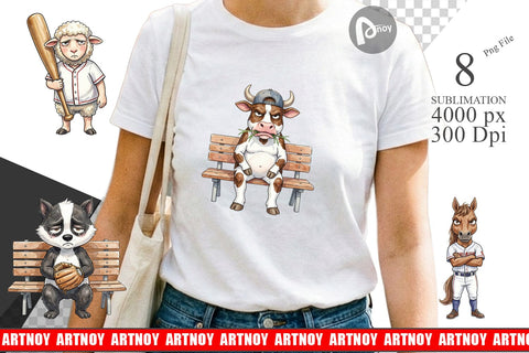 Sublimation Bitter Benchwarmer Sarcastic Animal Sublimation artnoy 