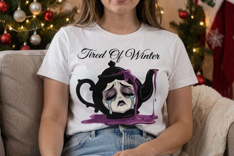 Sublimation Bitter Holiday Treats Gothmas Quote Sublimation artnoy 