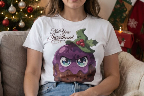 Sublimation Bitter Holiday Treats Gothmas Quote Sublimation artnoy 