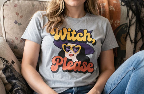 Sublimation Bitter Witch Energy Halloween Retro SVG artnoy 