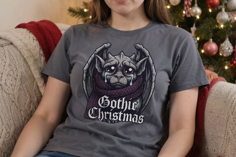 Sublimation Bleak Holiday Blues Gothmas Quote Sublimation artnoy 