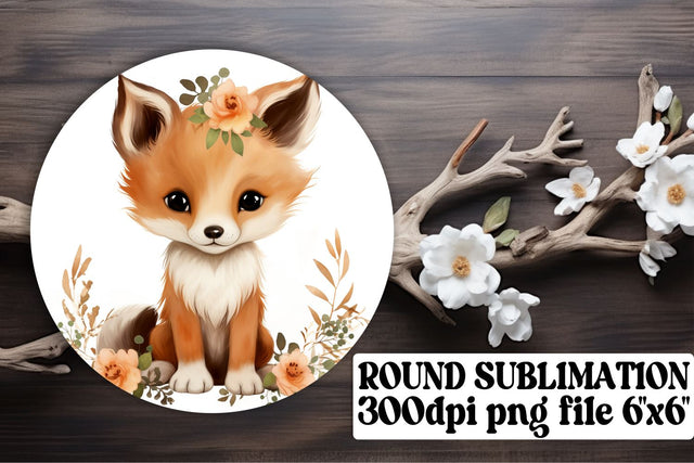 Sublimation Boho Animal Art: Round, Circle, Keychain, Coaster Sublimation afrosvg 