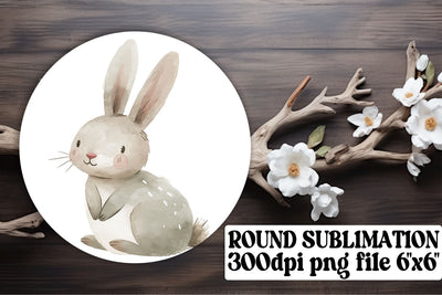 Sublimation Boho Animal Magic: Circle, Key, Car Coaster Sublimation afrosvg 