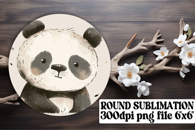 Sublimation Boho Animals Magic: Circle, Keychain, Car Coaster Set Sublimation afrosvg 