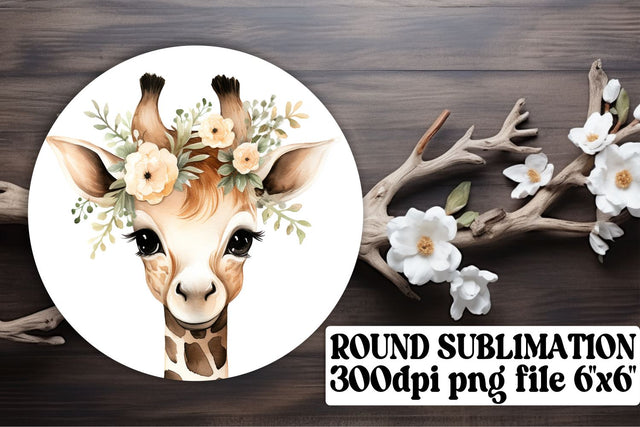 Sublimation Boho Creatures: Round, Circle, Keychain, Coaster Sublimation afrosvg 