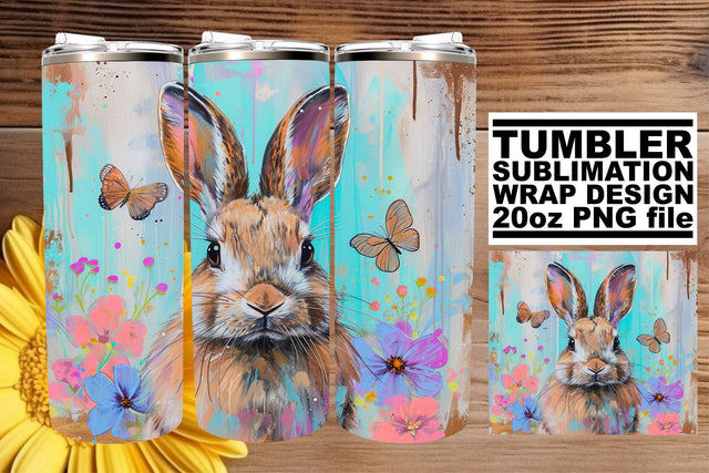 Sublimation Bunny Delights for Tumblers Sublimation afrosvg 