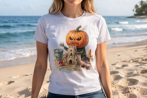 Sublimation Burned-Out Melted Pumpkin Crisis Sublimation artnoy 