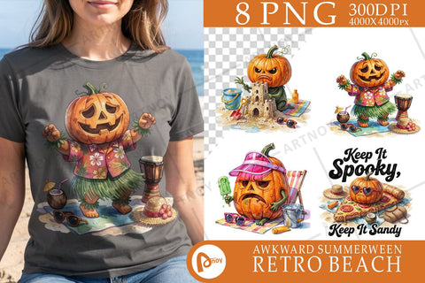 Sublimation Burned-Out Melted Pumpkin Crisis Sublimation artnoy 