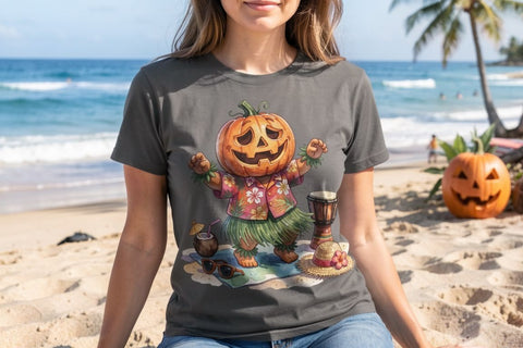 Sublimation Burned-Out Melted Pumpkin Crisis Sublimation artnoy 