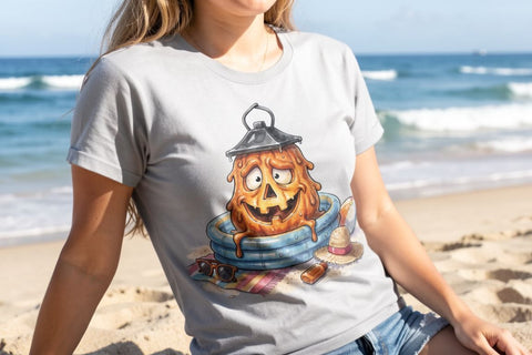 Sublimation Burned-Out Melted Pumpkin Crisis Sublimation artnoy 