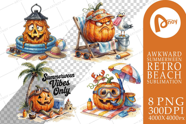 Sublimation Burned-Out Melted Pumpkin Crisis Sublimation artnoy 