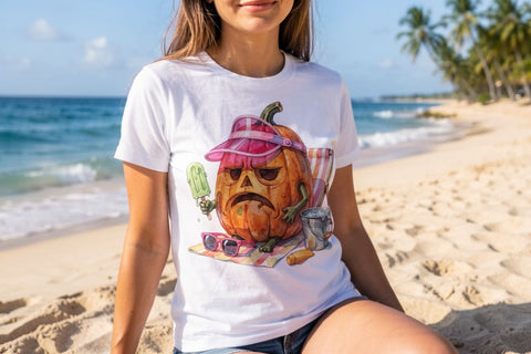 Sublimation Burned-Out Melted Pumpkin Crisis Sublimation artnoy 