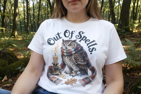 Sublimation Burnt-Out Owl Whimsigoth Watercolor Quote Sublimation artnoy 