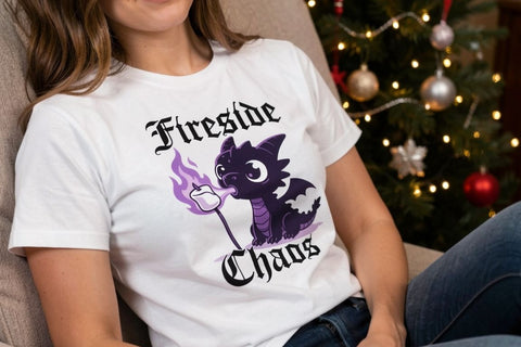 Sublimation Chaos Holiday Spirit Gothmas Quote Sublimation artnoy 