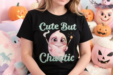 Sublimation Chaotic Cute Halloween Quote Sublimation artnoy 