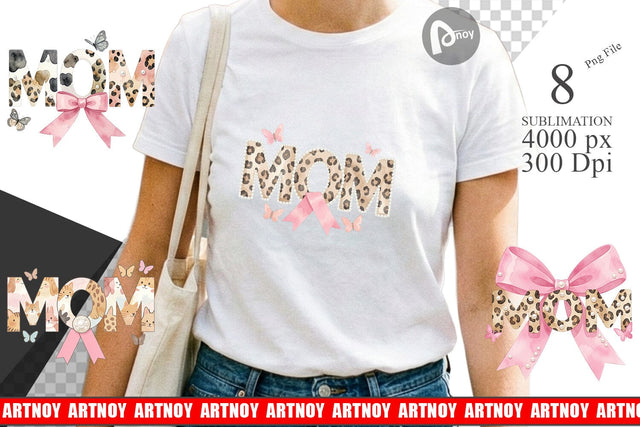 Sublimation Chic Animal Print MOM Watercolor Sublimation artnoy 