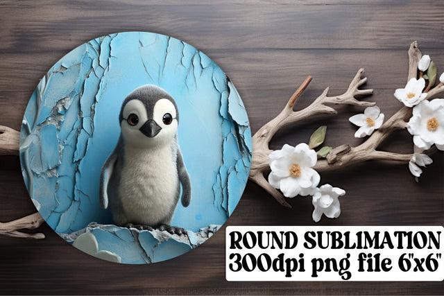 Sublimation Circle Art - Adorable Animal Edition Sublimation afrosvg 