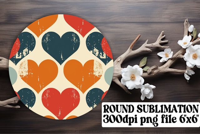 Sublimation Circle Keychain Bundle - Circular Delights Sublimation afrosvg 