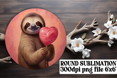 Sublimation Circles: Animal Balloons Galore Sublimation afrosvg 