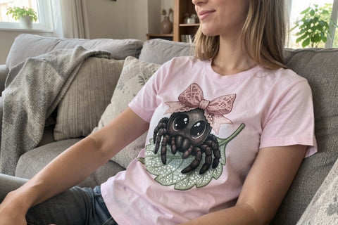 Sublimation Coquette Spiderling Sweet Cobweb Art Sublimation artnoy 