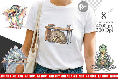 Sublimation Corporate Burnout Dino Sublimation artnoy 