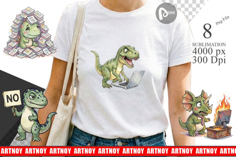 Sublimation Corporate Burnout Dino Sublimation artnoy 