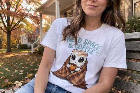 Sublimation Cozy Cryptid Cafe Sarcastic Sublimation artnoy 