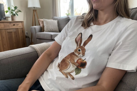 Sublimation Cozy Harvest Naive Jackalope Art Sublimation artnoy 
