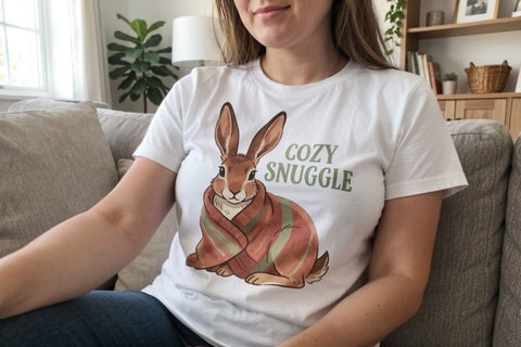 Sublimation Cozy Harvest Naive Jackalope Art Sublimation artnoy 