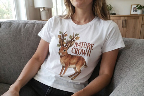 Sublimation Cozy Harvest Naive Jackalope Art Sublimation artnoy 