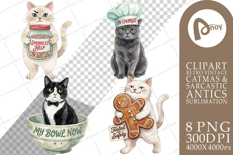 Sublimation Cozy Kitchen Cookie Supervisor Cats Sublimation artnoy 