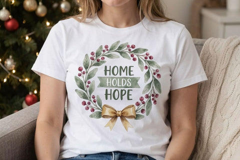 Sublimation Cozy Winter Blessings & Faith Cheer Sublimation artnoy 
