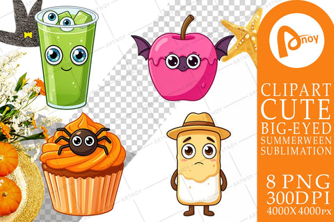 Sublimation Cute Summerween Treats Sublimation artnoy 