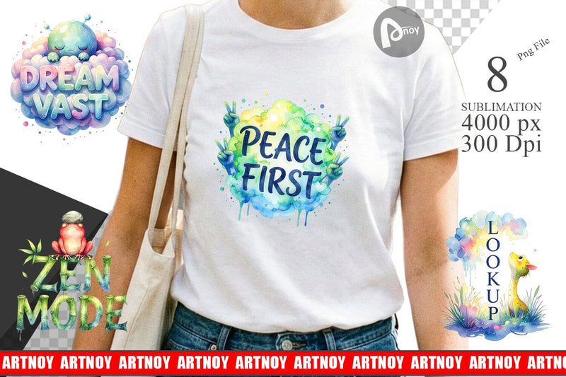 Sublimation Cute Ugly Alien Wisdom Quote Sublimation artnoy 