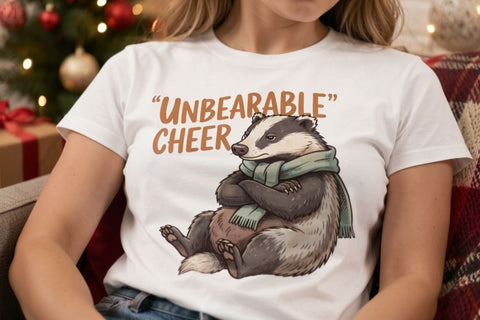 Sublimation Cynical Woodland Holiday Animal Quotes Sublimation artnoy 