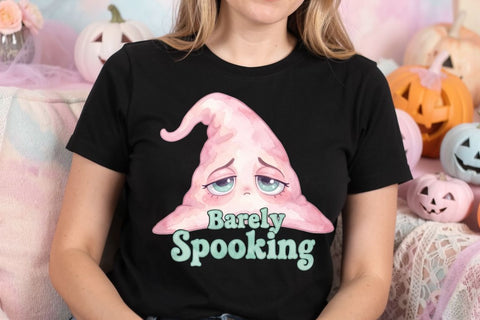 Sublimation Dead Tired Pastel Ghost Quote Sublimation artnoy 
