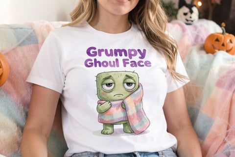Sublimation Dead Tired Pastel Ghost Quote Sublimation artnoy 