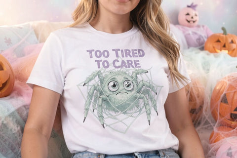 Sublimation Dead Tired Pastel Ghost Quote Sublimation artnoy 