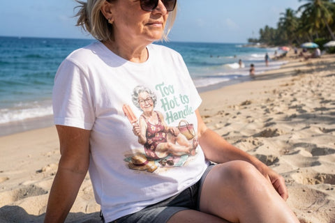 Sublimation Defiant Bored Sunset Grandma Vacation Sublimation artnoy 