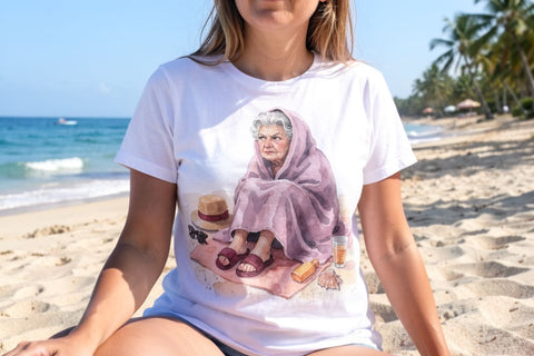 Sublimation Defiant Bored Sunset Grandma Vacation Sublimation artnoy 