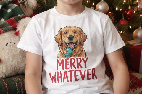 Sublimation Derpy Sarcastic Holiday Dogs Sublimation artnoy 
