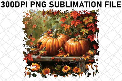 Sublimation Design: Print Watercolor Fall PNG Sublimation afrosvg 
