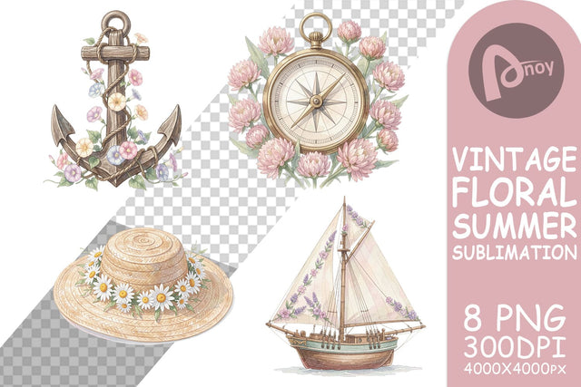 Sublimation Elegant Coastal Summer Watercolor Sublimation artnoy 
