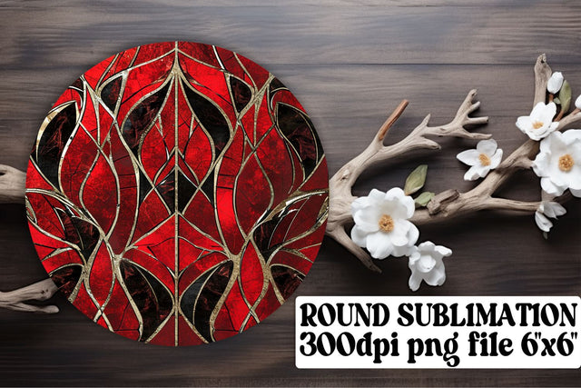 Sublimation Essentials: Circular Glitter Delights Sublimation afrosvg 