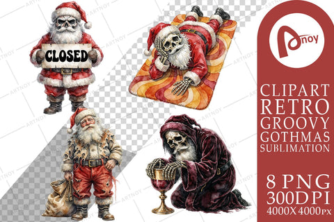 Sublimation Exhausted Gothic Holiday Burnout Sublimation artnoy 
