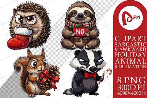 Sublimation Exhausted Holiday Animal Burnout Sublimation artnoy 
