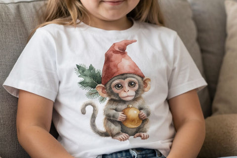 Sublimation Exotic Safari Holiday Animal Gnomes Sublimation artnoy 